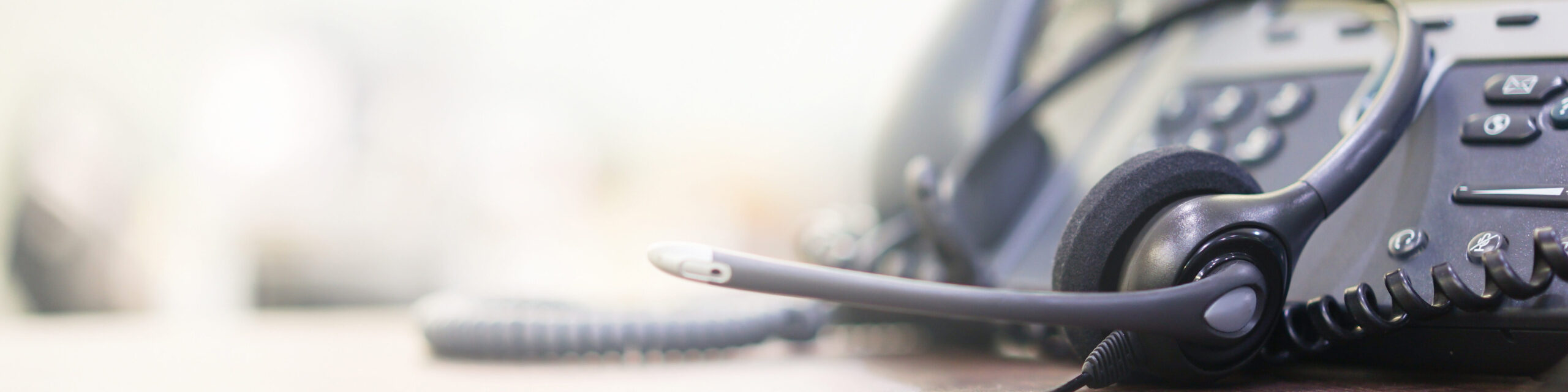 Close,Up,Soft,Focus,On,Telephone,Devices,With,Copy,Space